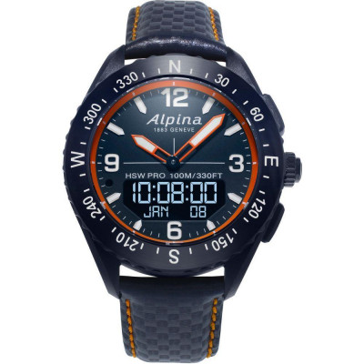 Alpina® Analogue-digital 'Alpinerx Smartwatch' Men's Watch AL-283LNO5NAQ6L