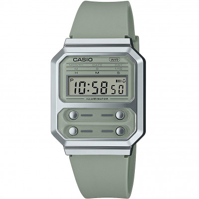 Casio® Digital 'Vintage' Unisex's Watch A100WEF-3AEF