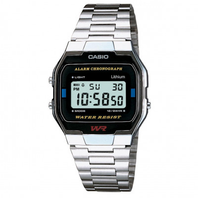 Casio® Digital 'Vintage' Men's Watch A163WA-1QES