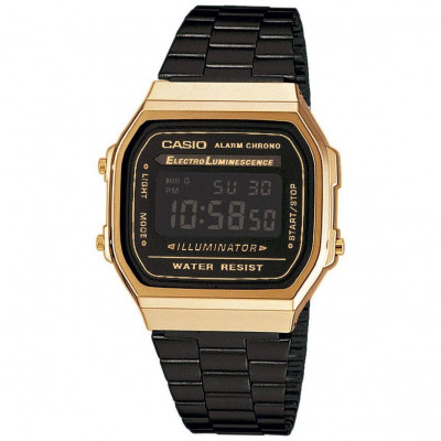 Casio® Digital 'Vintage' Unisex's Watch A168WEGB-1BEF