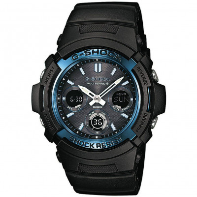 Casio® Analogue-digital 'G-shock' Men's Watch AWG-M100A-1AER