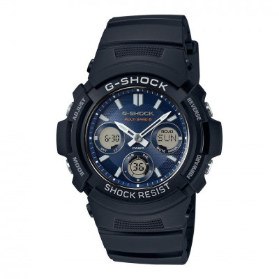 Casio® Analogue-digital 'G-shock' Men's Watch AWG-M100SB-2AER