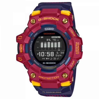 Casio® Digital 'G-shock' Men's Watch GBD-100BAR-4ER