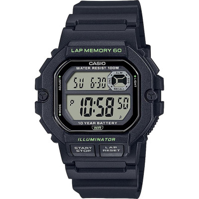 Casio® Digital 'Collection' Men's Watch WS-1400H-1AVEF