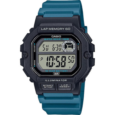 Casio® Digital 'Collection' Men's Watch WS-1400H-3AVEF