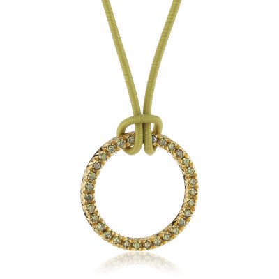 Esprit® 'Brilliance' Women's Sterling Silver Necklace - Gold ESNL92477D420