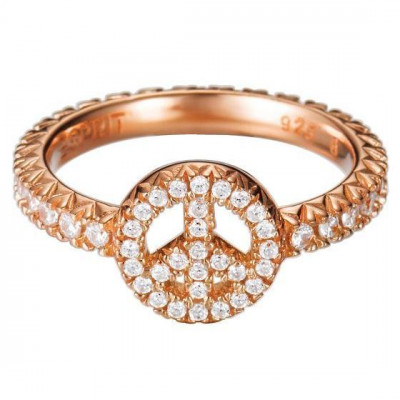 Esprit® 'Brilliance Peace' Women's Sterling Silver Ring ESRG91768C180