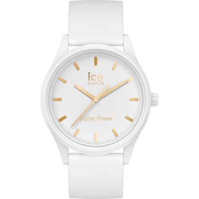Ice Watch® Analogue 'Ice Solar Power - White Gold' Women's Watch (Small) 018474