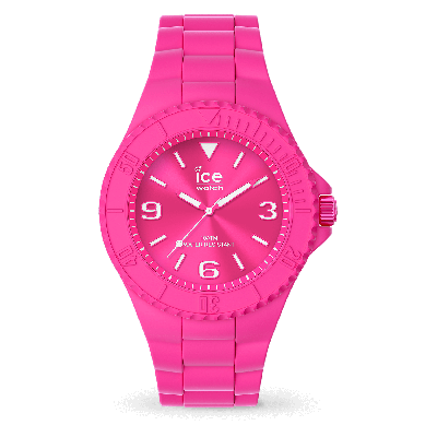 Ice Watch® Analogue 'Ice Generation - Flashy Pink' Women's Watch (Medium) 019163