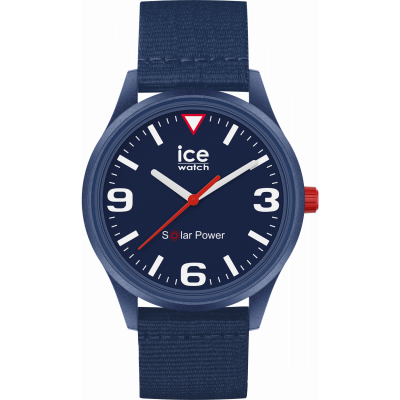 Ice Watch® Analogue 'Ice Solar Power - Blue Tide' Unisex's Watch (Medium) 020059