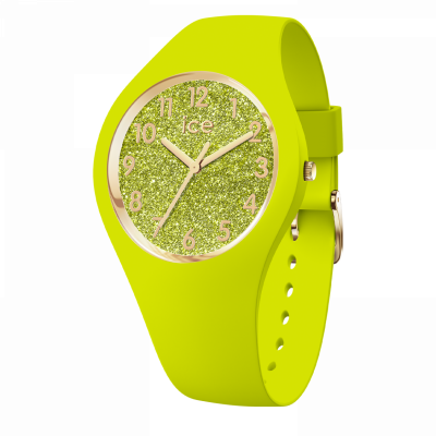 Ice Watch® Analogue 'Ice Glitter - Neon Lime' Women's Watch 021225