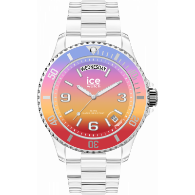 Ice Watch® Analogue 'Ice Clear Sunset - Energy' Unisex's Watch (Medium) 021436