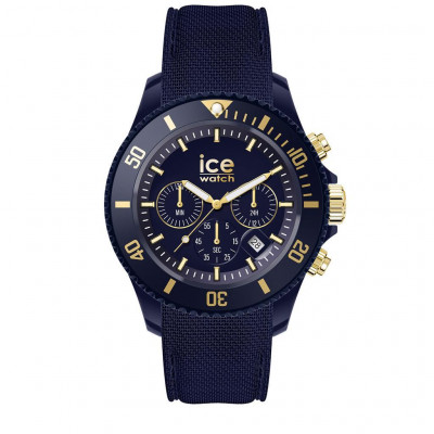 Ice Watch® Chronograph 'Ice Chrono - Dark Blue Gold' Men's Watch (Medium) 021601