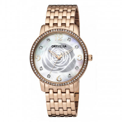 Orphelia® Analogue 'La Rose' Women's Watch OR12705