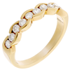 Orphelia® Women's Yellow gold 18C Ring - Gold RD-111055/DJ/10