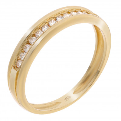 Orphelia® Women's Yellow gold 18C Ring - Gold RD-3020