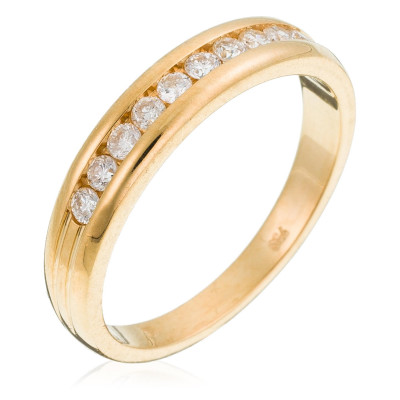 Orphelia® Women's Yellow gold 18C Ring - Gold RD-3046