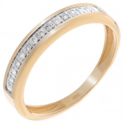 Orphelia® Women's Yellow gold 18C Ring - Gold RD-33336