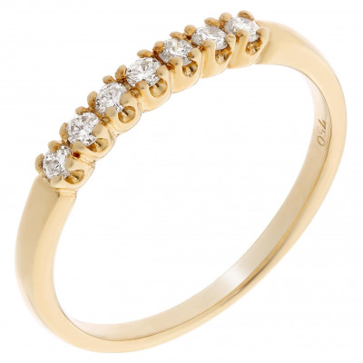 Orphelia® Women's Yellow gold 18C Ring - Gold RD-3708
