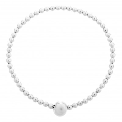 Orphelia® 'Faye' Women's Sterling Silver Bracelet - Silver ZA-7157