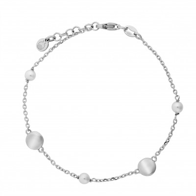 'Milena' Women's Sterling Silver Bracelet - Silver ZA-7379