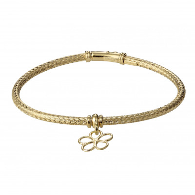 Women's Sterling Silver Bracelet - Gold ZA-7396