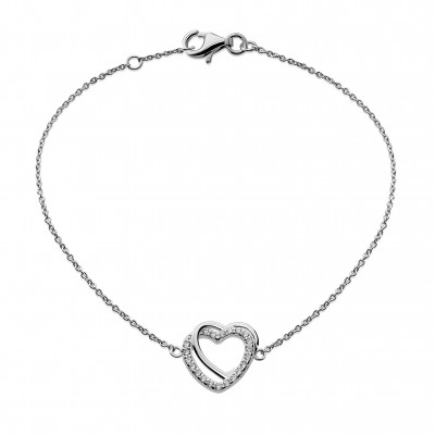 Orphelia® 'Ariana' Women's Sterling Silver Bracelet - Silver ZA-7482