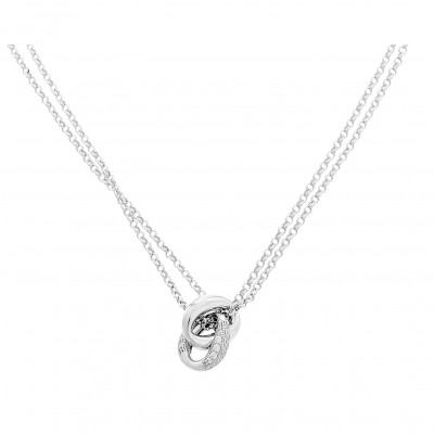 Orphelia® Women's Sterling Silver Necklace - Silver ZK-7176