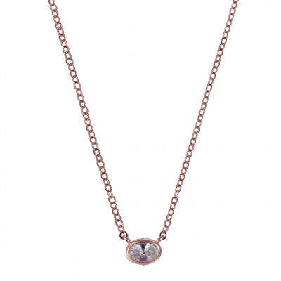 Orphelia Women's Silver Necklace ZK-7434 #1