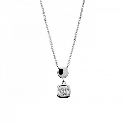 Orphelia® 'Myrela' Women's Sterling Silver Necklace - Silver ZK-7486