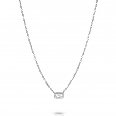 'Ultimate' Women's Sterling Silver Necklace - Silver ZK-7567