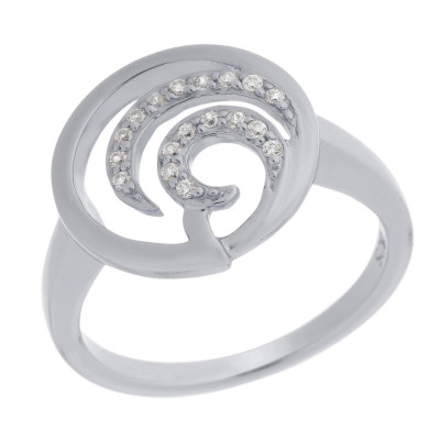 Orphelia® Women's Sterling Silver Ring - Silver ZR-7084 #1
