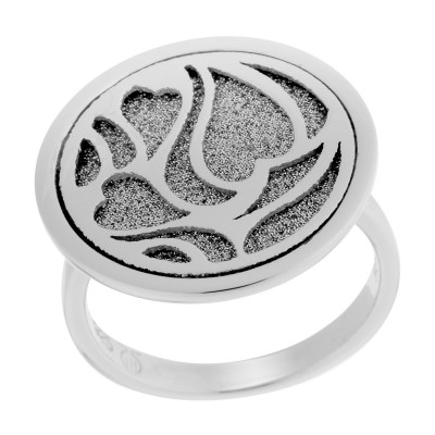 Orphelia® Women's Sterling Silver Ring - Silver ZR-7097 #1