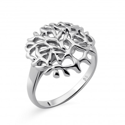 Orphelia® Women's Sterling Silver Ring - Silver ZR-7502 #1