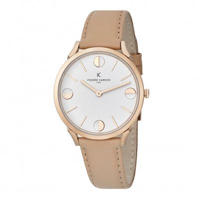 Pierre Cardin® Analogue 'Pigalle Half Moon' Unisex's Watch CPI.2011