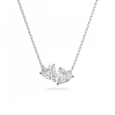 Swarovski® 'Attract Soul' Women's Base Metal Necklace - Silver 5517117