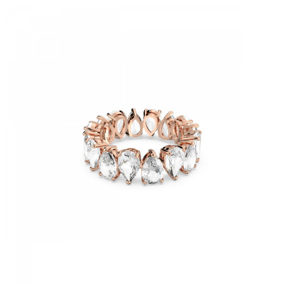 Swarovski® 'Vittore' Women's Gold Plated Metal Ring - Rose 5585425