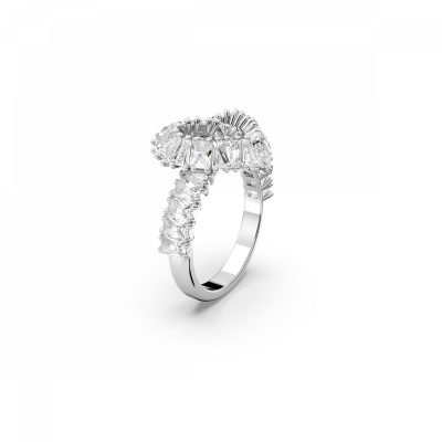 Swarovski® 'Matrix' Women's Base Metal Ring - Silver 5647590