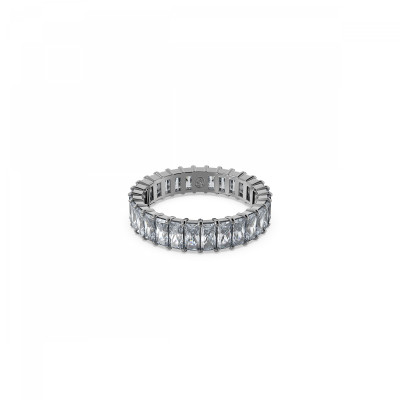 Swarovski® 'Matrix' Women's Base Metal Ring - Black 5648918