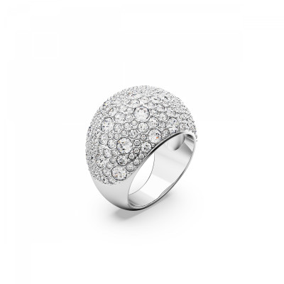 Swarovski® 'Luna' Women's Base Metal Ring - Silver 5666182
