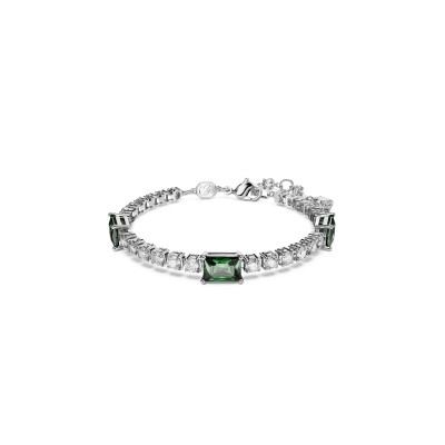 Swarovski® 'Matrix' Women's Base Metal Bracelet - Silver 5666422