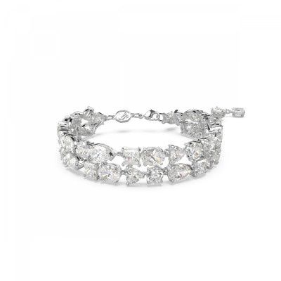 Swarovski® 'Mesmera' Women's Base Metal Bracelet - Silver 5669927