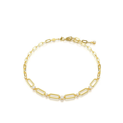 Swarovski® 'Constella' Women's Gold Plated Metal Necklace - Gold 5683354