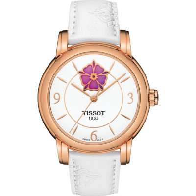 Tissot® Analogue 'Heart Flower' Women's Watch T0502073701705