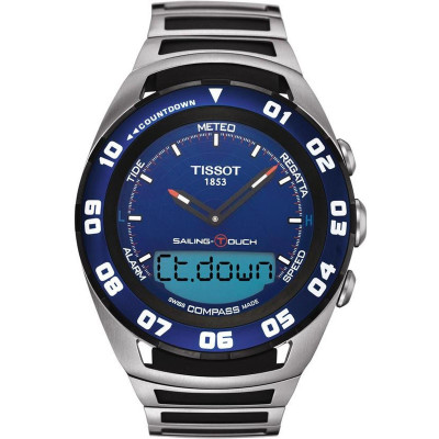 Tissot® Analogue-digital 'Sailing Touch' Men's Watch T0564202104100