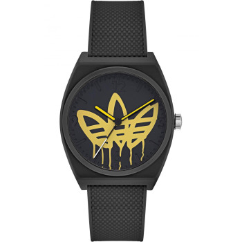 Adidas® Analogue 'Street Project Two' Unisex's Watch AOST22038