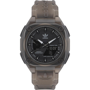 Adidas® Analogue-digital 'City Tech One' Unisex's Watch AOST23059