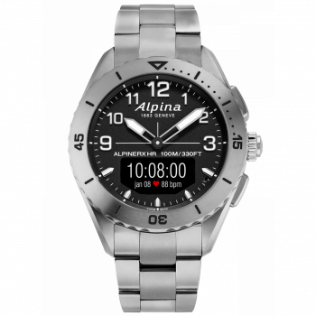Alpina® Analogue-digital 'Alpinerx Alive' Men's Watch AL-284LBBW5TAQ1B
