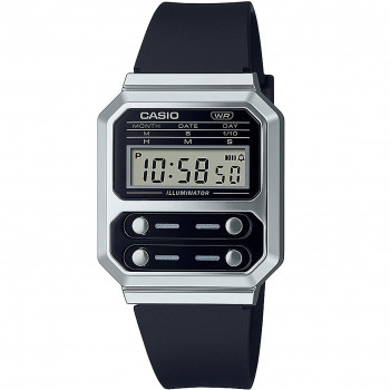 Casio® Digital 'Vintage' Unisex's Watch A100WEF-1AEF