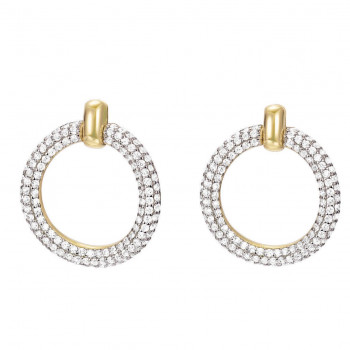 Esprit® 'Peribess' Women's Brass Drop Earrings - Gold ESER02690B000